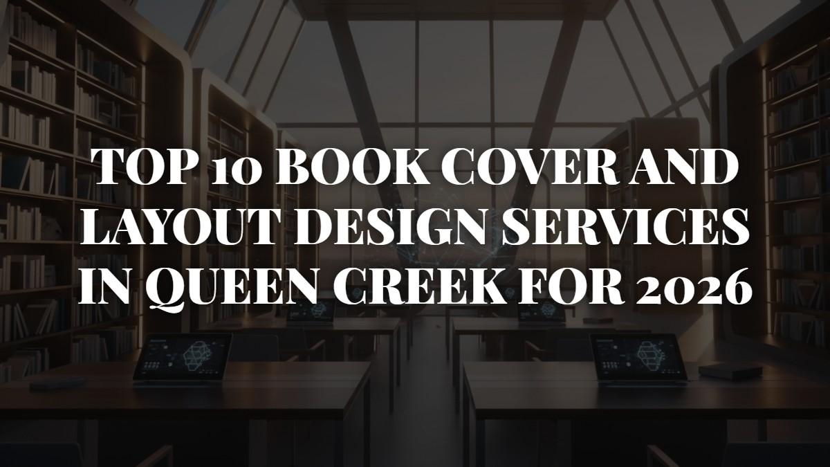 Top 10 Book Cover and Layout Design Services in Queen Creek for 2026
