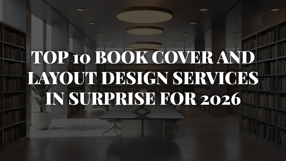 Top 10 Book Cover and Layout Design Services in Surprise for 2026