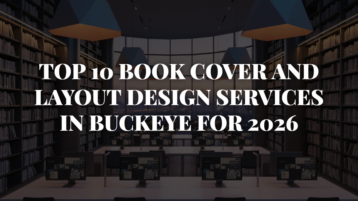 Top 10 Book Cover and Layout Design Services in Buckeye for 2026