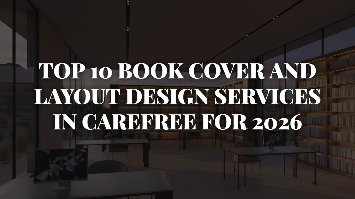 Top 10 Book Cover and Layout Design Services in Carefree for 2026