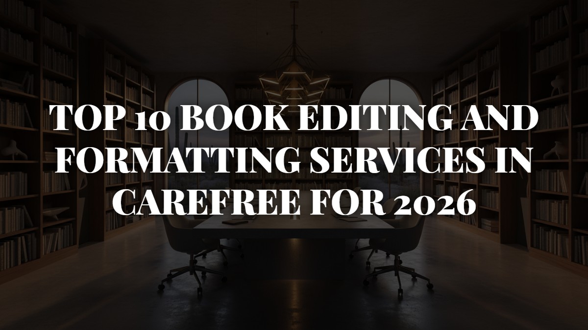 Top 10 Book Editing and Formatting Services in Carefree for 2026