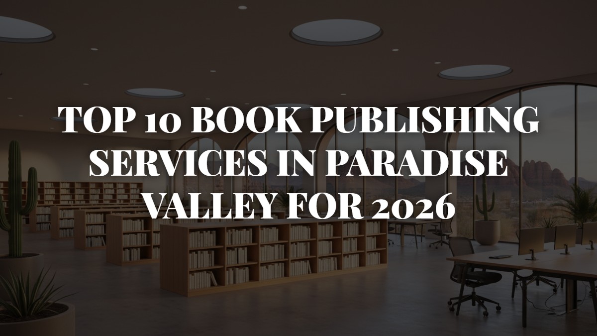 Top 10 Book Publishing Services in Paradise Valley for 2026