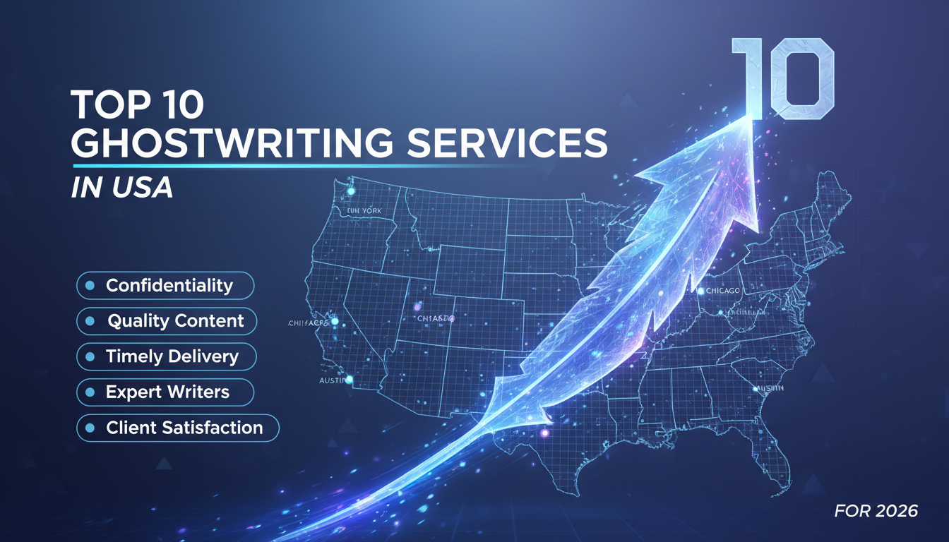 Top 10 Ghostwriting Services in USA for 2026