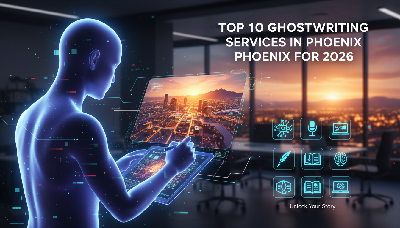 Top 10 Ghostwriting Services in Phoenix for 2026