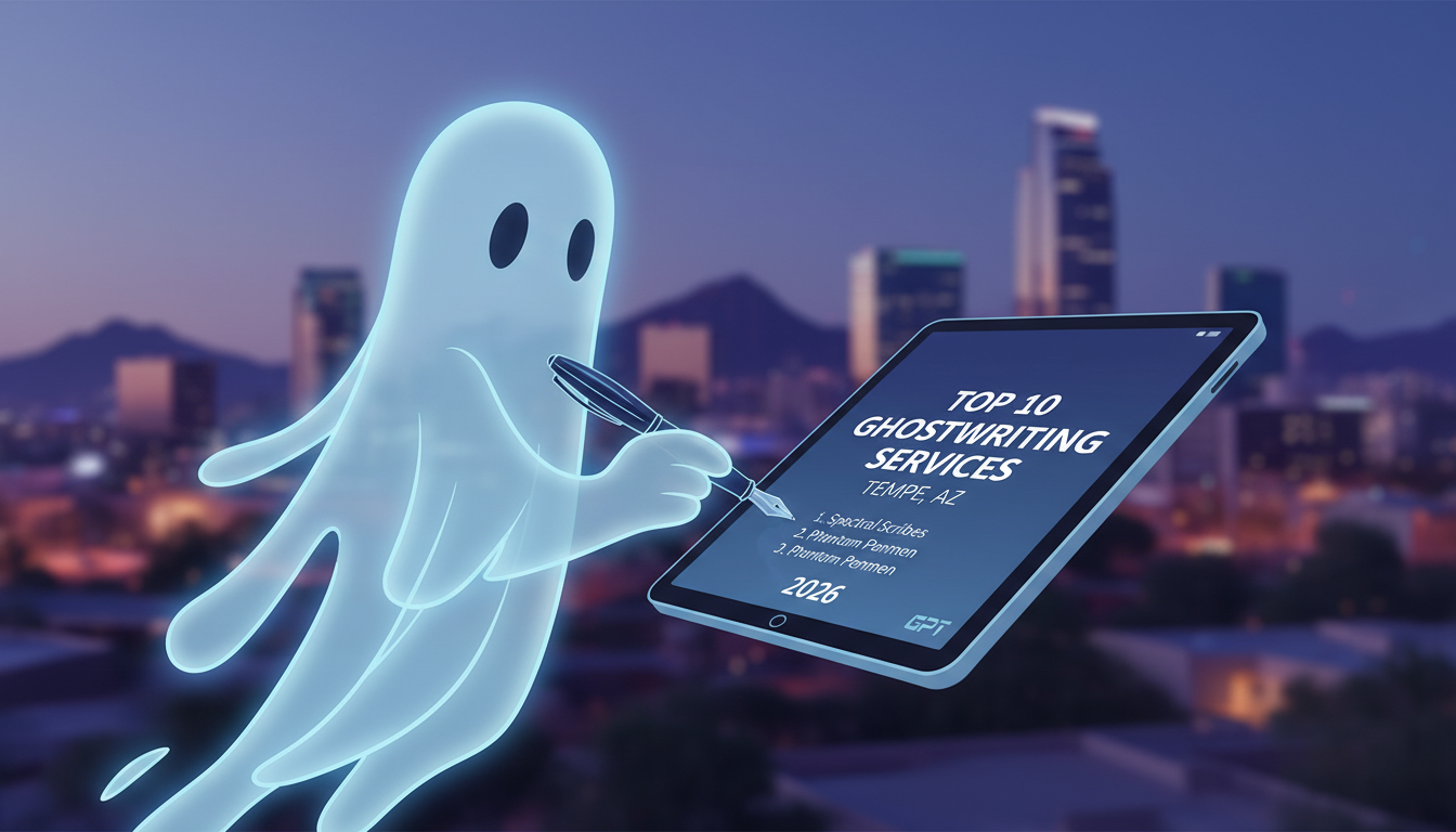 Top 10 Ghostwriting Services in Tempe for 2026
