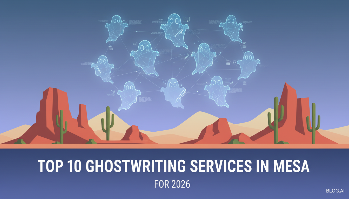 Top 10 Ghostwriting Services in Mesa for 2026