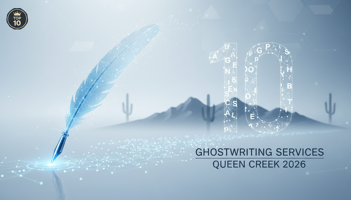 Top 10 Ghostwriting Services in Queen Creek for 2026